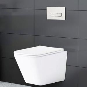 Toilette en céramique moderne de haute qualité à poser au <span class=keywords><strong>sol</strong></span>, chasse d'eau siphonique, toilette suspendue pour la salle de bain - Product Image 2
