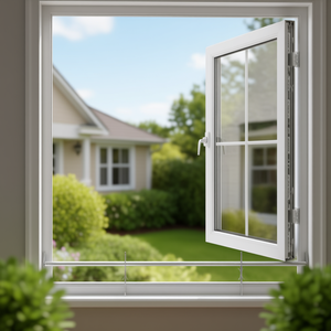 Persianas Ajustables de Aleación de Aluminio para Ventanas de 39.4-59.1 Pulgadas, Operación Manual, 2 Piezas, Diseño Minimalista Plateado - Product Image 4