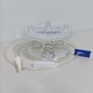 Dispositivo de Drenaje por Presión Negativa Estéril de 400 ml con Resorte de Acero Inoxidable para Drenaje de Heridas - Product Image 1