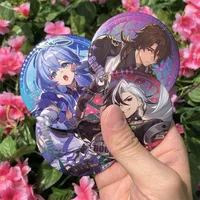 Honkai: Star Rail Aventurine Boothill Acheron Gallagher Jade Badge Cosplay Costumes Jeu Anime Accessoires Pendentif Broche Pins