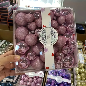 Adornos Navideños Personalizados al por Mayor, <span class=keywords><strong>Bolas</strong></span> Decorativas para Fiestas, Hogar y Jardín, <span class=keywords><strong>Bolas</strong></span> de <span class=keywords><strong>Navidad</strong></span> para Decoración de Árboles de <span class=keywords><strong>Navidad</strong></span> - Product Image 6
