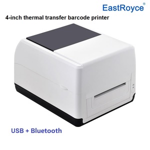 Rat đuôi đồ trang sức nhãn máy in USB + BT 203dpi 4 "chuyển nhiệt máy in mã vạch hỗ trợ in ấn nhãn từ shopify easyscan - Product Image 6