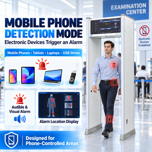 Metal Detector di Sicurezza AI <span class=keywords><strong>per</strong></span> Telefoni Cellulari con Doppio Schermo da 29 Pollici <span class=keywords><strong>per</strong></span> Scuole, Carceri e Fabbriche XLD-M - Product Image 2