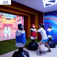 Machines d'arcade de boxe intérieures Sqarcade avec projection d'entraînement, jeux interactifs de boxe en réalité augmentée, simulateur de boxe, équipement de jeu à louer