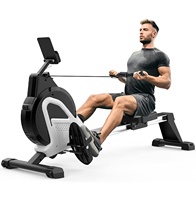 Équipement de Fitness à usage domestique Commercial, Machine d'exercice Cardio populaire, rameur magnétique