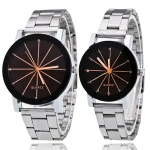 2017 Luxury Lover Watch Pair Men Women Couples Watches Set Wristwatches Relogio Feminino