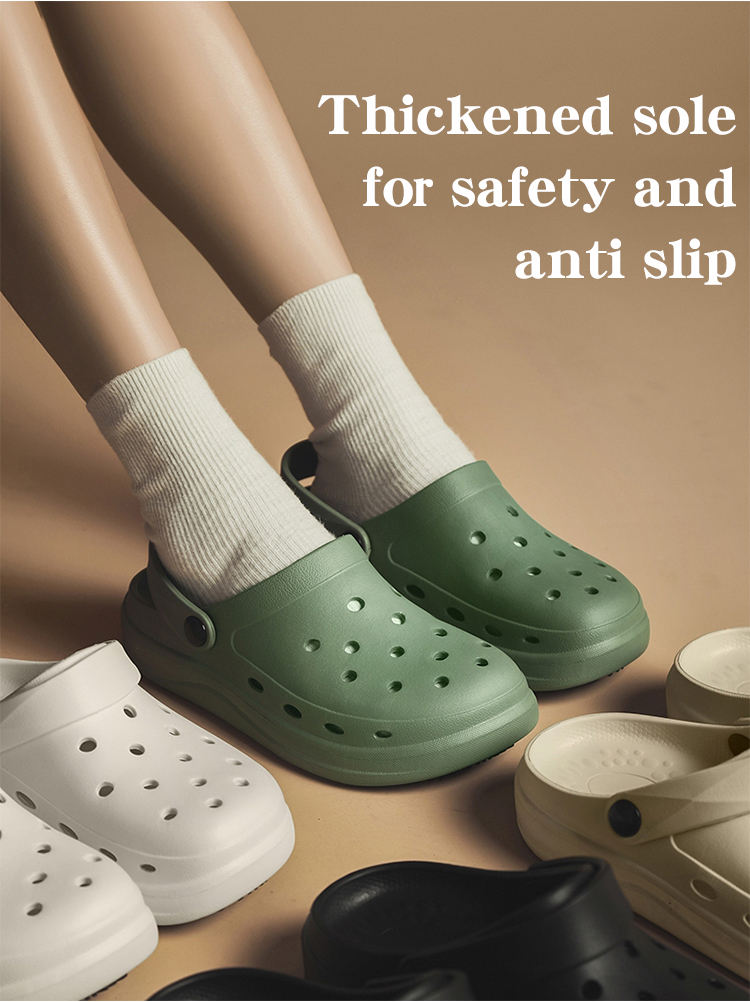 Tipo Crocs Crocs Imitacion Por Mayor Deran OEM Pareja Sandalias - Main Image