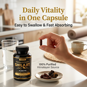 Capsule di Shilajit <span class=keywords><strong>con</strong></span> Etichetta Privata OEM, Estratto di Ashwagandha, Integratore Antiossidante per il Sistema Immunitario, Alimento Vegetariano e Vegano - Product Image 3