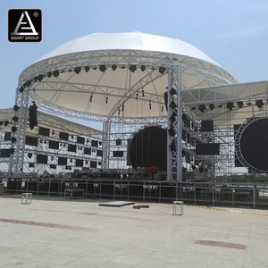 ระบบโครงถักเวทีอลูมิเนียมแบบประกอบเองสำหรับงานเทศกาลดนตรีกลางแจ้ง ระบบโครงถักไฟเวที โครงถักแสดงสินค้า - Product Image 3