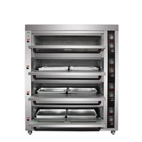 Four à pain au levain avec injection de vapeur, 1 sac de gaz, cheminée, images, composant bois de chauffage pour base rotative à gaz pour pizza