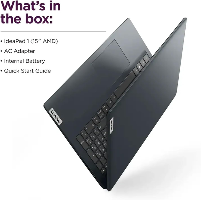 High Performance for Business Laptop IdeaPad AMD Ryzen 5 8GB 256GB SSD 15.6-Inch OLED 144Hz Laptop