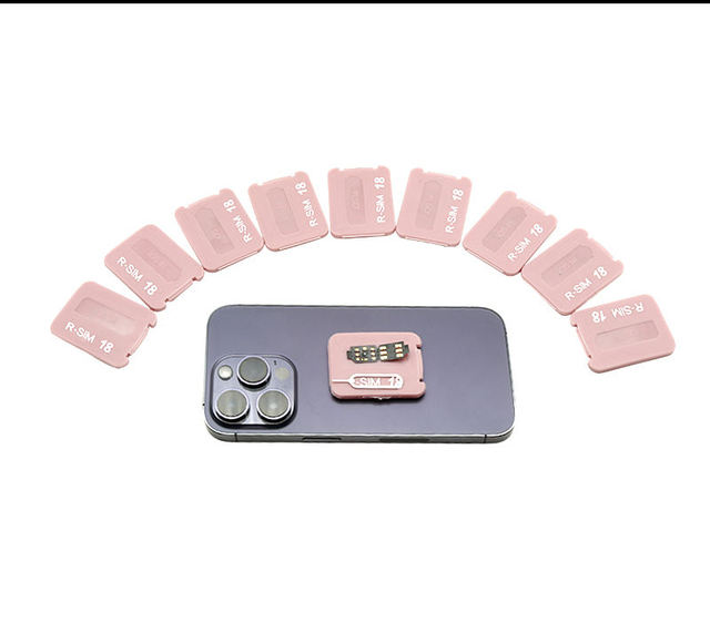 Heicard R-sim18+ for Phone 6 6P 6SP 7G 7P 8P 11 12 13 14 PRO MAX Double Card Sim Card Steel R-sim18