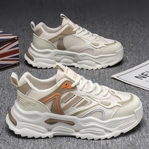 Men's Trendy Casual Sports Thick Soled Shoes Are Fashionable, Versatile, Anti Slip, Breathable Mesh Fabric - Product Image 6