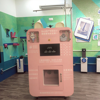 Lavadora Automática para Mascotas (Gatos/Perros/Conejos) - Baño de Hidrógeno Integrado Exclusivo, Acero Inoxidable 304, Todas las Estaciones, Venta Directa de Fábrica