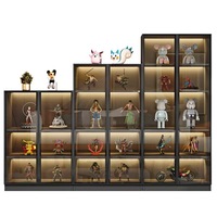 Vitrines réglables personnalisables pour figurines et boîtes aveugles Organisateurs de jouets pour étagères LEGO pour le salon