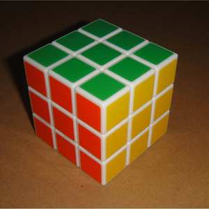 JY-8160C Cube Rubik 3x3 5,7 cm en ABS <span class=keywords><strong>Speedcube</strong></span> pour jeunes et enfants, jouet de puzzle unisexe - Product Image 2