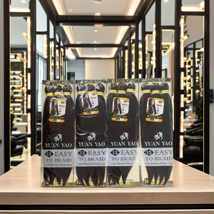 Bán buôn 3X chống cháy sợi Pre kéo dài bện tóc nước nóng thiết lập chất lượng tốt 52inch phần mở rộng tóc - Product Image 6