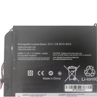 Batterie au Lithium Rechargeable 45N1102 45N1103 Batterie pour Ordinateur Portable pour Lenovo ThinkPad Helix X1 MT3697 Batterie pour Ordinateur Portable