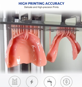 Résine pour base de prothèse dentaire pour impression 3D DLP, modèle dentaire, résine polymère 380-405nm, résine de revêtement <span class=keywords><strong>souple</strong></span> pour base acrylique de prothèse dentaire - Product Image 2