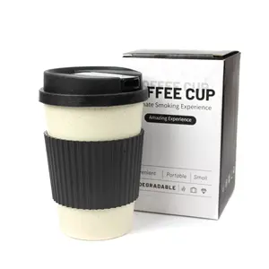 2023 מפעל הסיטונאי עישון אביזרים נייד שישה אקרילי נייד שישה אקריליק לוגו מותאם אישית קפה כוס קפה נרגילה