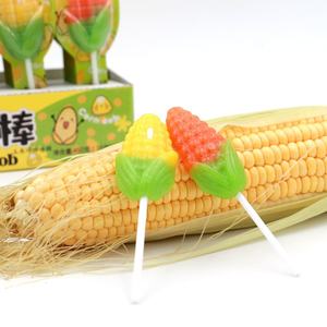 Cartoon Corn Lollipop Hard Toys Fruity Flavored Individually <strong>Wrapped</strong> Corn Shape <strong>Sweets</strong> for Kids Bulk Packaged Bottle - Product Image 4