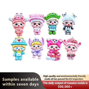 Joyería de resina <span class=keywords><strong>DIY</strong></span>, funda de teléfono, decoración de zapatos de dibujos animados, accesorios para la cabeza, imán de nevera, llaveros, colgantes bonitos - Product Image 2