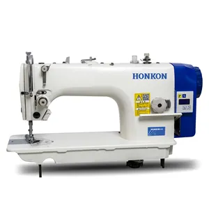 Máquina DE COSER DE pespunte de accionamiento directo de alta velocidad 4500RPM Suministro al contado Precio hermoso HK-8900D