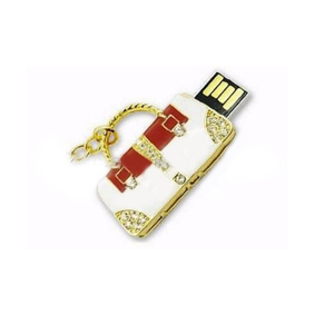 Diseño del bolso Pendrive fábrica diamante 4 GB unidades Flash USB con precio competitivo - Product Image 1