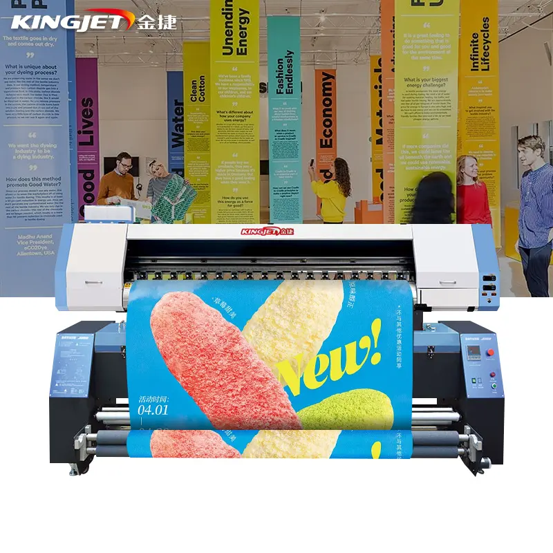 Digitaler Sublimation drucker Textildrucker zum Drucken auf Flaggen baumwoll gewebe