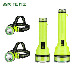 Linterna Frontal LED para Buceo, 9 cm x 5,3 cm x 8,6 cm, Recargable, Impermeable, para Uso en Exteriores - Product Image 5