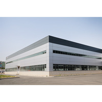 Construction de hangars, d'ateliers et d'entrepôts industriels légers préfabriqués, structure en acier, services de soudage et de découpe