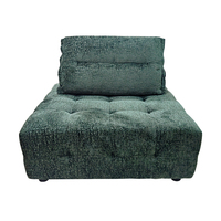 Pouf convertible carré en velours rembourré, avec rembourrage en mousse, repose-pieds moelleux et duveteux avec rangement pour appartement, villa, salon moderne