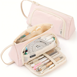 Astuccio Multifunzionale con Finestra Aperta per Viaggi e Spiaggia, Borsa Cosmetica Casual in Poliestere per Ragazze - Product Image 5