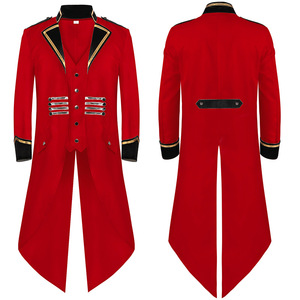 Abrigo Estilo Steampunk Gótico <span class=keywords><strong>para</strong></span> <span class=keywords><strong>Hombre</strong></span>, Traje Vintage, Abrigo Medieval Victoriano, Esmoquin, Frac <span class=keywords><strong>para</strong></span> Caballero - Product Image 4