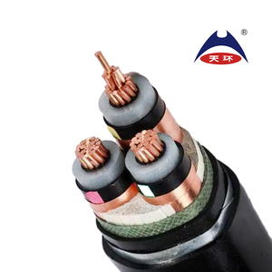 0.6/1kV 8.7/10KV Mỏ Than sử dụng Cross-linked polyethylene cách điện băng thép bọc thép polyvinyl clorua vỏ cáp điện - Product Image 2