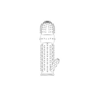 Préservatifs en silicone pour pénis agrandissement Dick Transparent pour hommes Crystal Penis Sleeve Sex Shop <span class=keywords><strong>Prix</strong></span> bon marché - Product Image 6