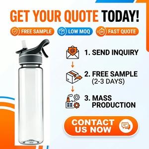 Botella de Agua de Tritán Personalizable para Gimnasio, Viajes y Uso al Aire Libre, para Batidos de Proteínas y Polvos Nutricionales, con Opción de Vidrio Borosilicato - Product Image 6
