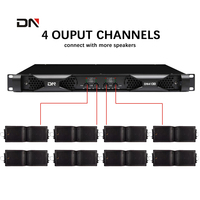 Amplificateur de puissance classe D 1000w 2000w 10000w 4 canaux