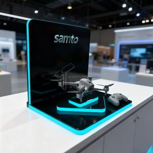 Suportes Personalizados para Exibição de UAVs, Exibição Digital de Veículos Aéreos Não Tripulados para Lojas de Varejo com Iluminação - Product Image 3