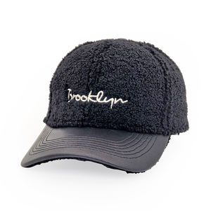 All'ingrosso cappellini da Baseball in lana di agnello a 6 pannelli regolabile in pile di peluche Sport cappellino invernale per <span class=keywords><strong>donna</strong></span> uomo - Product Image 1