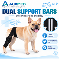 Attelle réglable pour pattes arrière de chien, stabilisateur pour blessures au ligament croisé antérieur et post-chirurgie