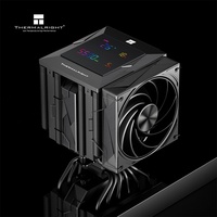 Nouveau Thermalright Royal Pretor 130 Digital Black Double Tower CPU Cooler 6 tuyaux thermiques Affichage numérique