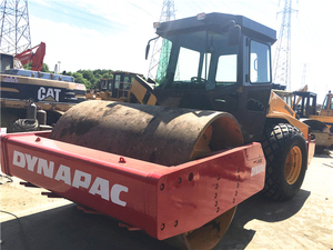 รถบดอัดแบบสั่นสะเทือนดรัมเดี่ยวสำหรับงานหนัก Dynapac CA602 น้ำหนัก 19 ตัน เครื่องยนต์คัมมินส์ เหมาะสำหรับการบดอัดดินและหินบนถนน - Product Image 4
