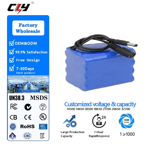 Lithium Battery Pack 18650 Cylindrical Lithium Battery 21700 Lithium Ion Rechargeable Battery