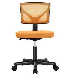 Thoải Mái Tùy Chỉnh Miễn Phí Vận Chuyển Màu Hồng Có Thể Tháo Rời Điều Chỉnh Armless Văn Phòng Chờ Đợi Quay Vòng Gas Lift Visitor Bàn Ghế Tối Đa 250lbs - Product Image 2