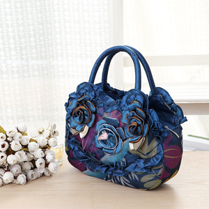 PLAYMAX Bolso de Mano Clásico y Elegante para Mujer, Color Sólido, con Correa de Cadena Magnética y Encaje, Forro de Poliéster, 1L - Product Image 1