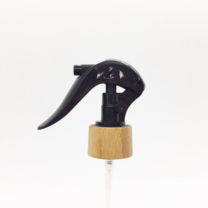 Proveedor RUIPACK OEM Venta al por mayor Boquillas de niebla <span class=keywords><strong>natural</strong></span> de bambú Pulverizador de gatillo 24/410 - Product Image 1