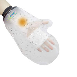 ฝาครอบหล่อแบบกันน้ำใช้มือสำหรับป้องกันแผลขณะอาบน้ำช่วยให้ผ้าพันแผลและพลาสเตอร์แห้งสำหรับมือ/ข้อมือ/นิ้ว/นิ้วหัวแม่มือ/ฝ่ามือ - Product Image 1