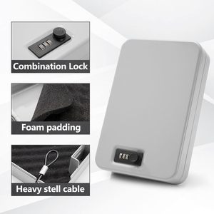사이즈 번호 비밀번호 선물 상자 보석 상자 현금 상자 도난 방지 차량용 비밀번호 금고 - Product Image 4