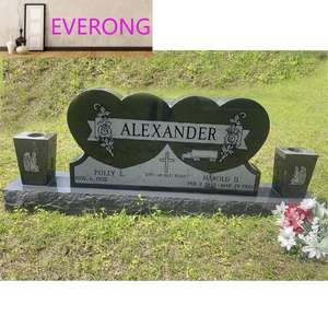 Cadeaux commémoratifs en granit gris pour pierre tombale - Product Image 6